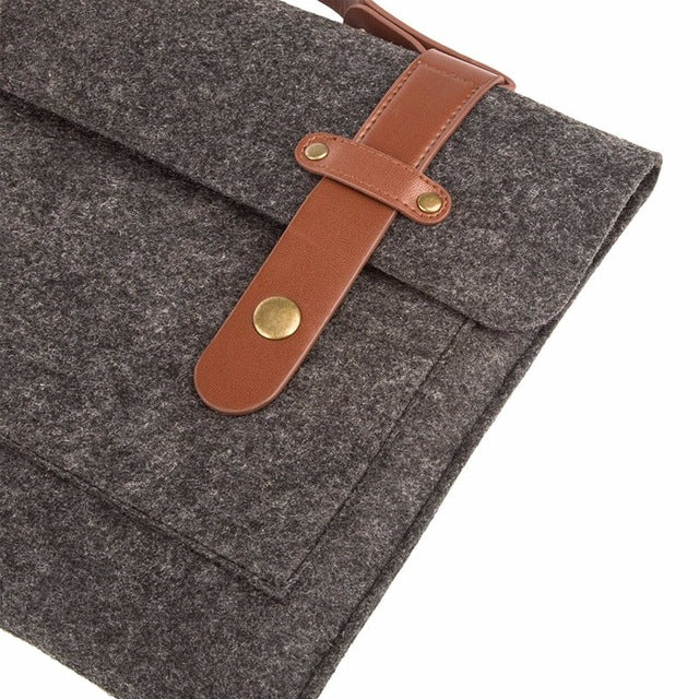 Felt 13 15 inch Laptop Shoulder Bag for - RealBigEnvelope
