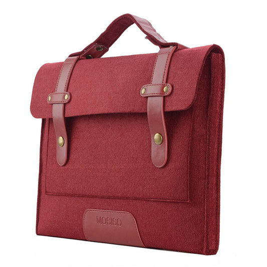 Felt 13 15 inch Laptop Shoulder Bag for - RealBigEnvelope