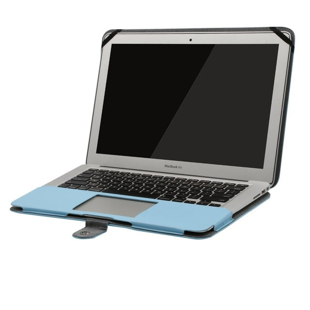 PU Leather Book Case for Macbook Air 11 13 - RealBigEnvelope