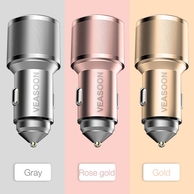 Quick Charge USB Car Charger by VEASOON - RealBigEnvelope