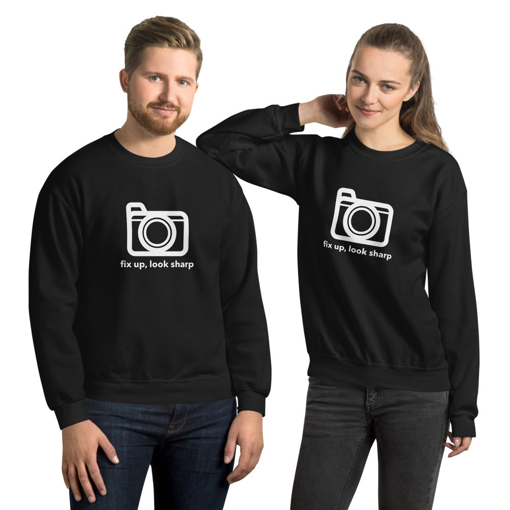 Fix up, Look Sharp Print - Sweatshirt - RealBigEnvelope