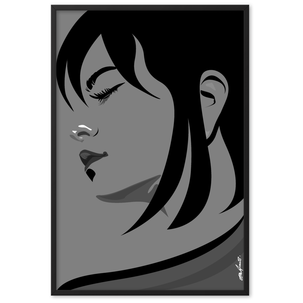 Sleeper in Grey Poster - RealBigEnvelope