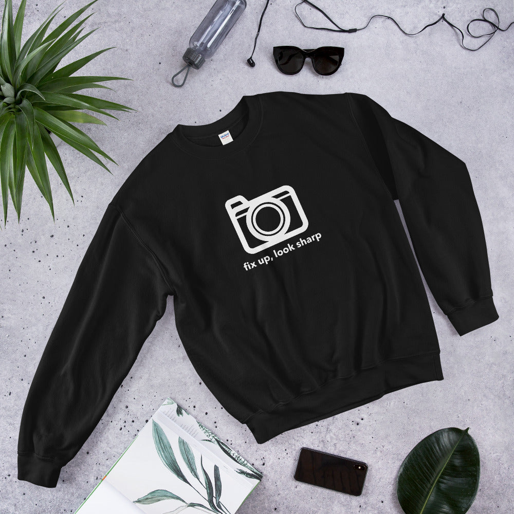 Fix up, Look Sharp Print - Sweatshirt - RealBigEnvelope