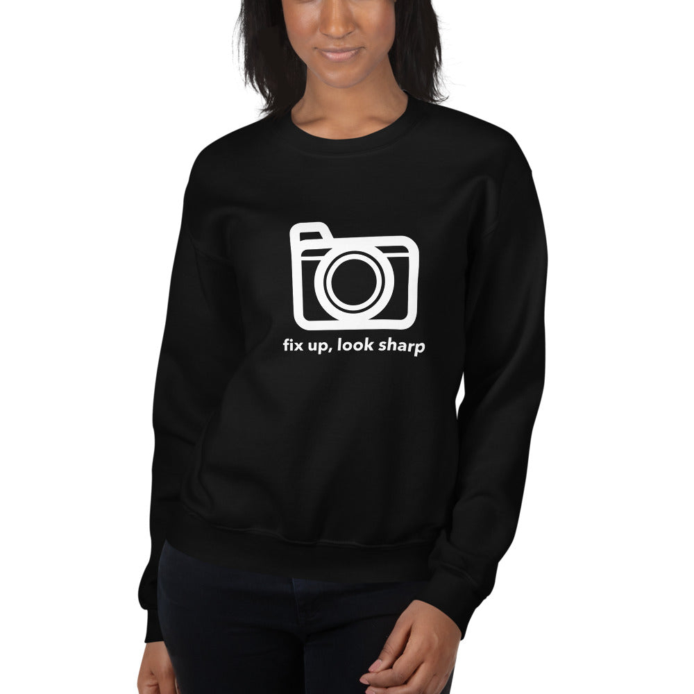 Fix up, Look Sharp Print - Sweatshirt - RealBigEnvelope