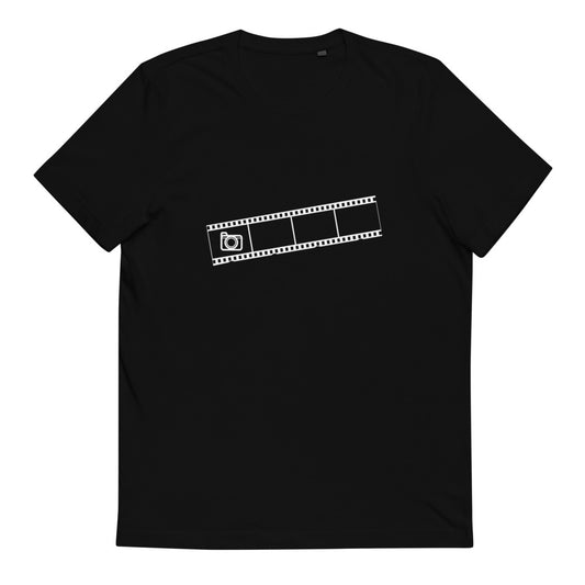 Film Photography B/W - Unisex Organic Cotton T-Shirt - RealBigEnvelope