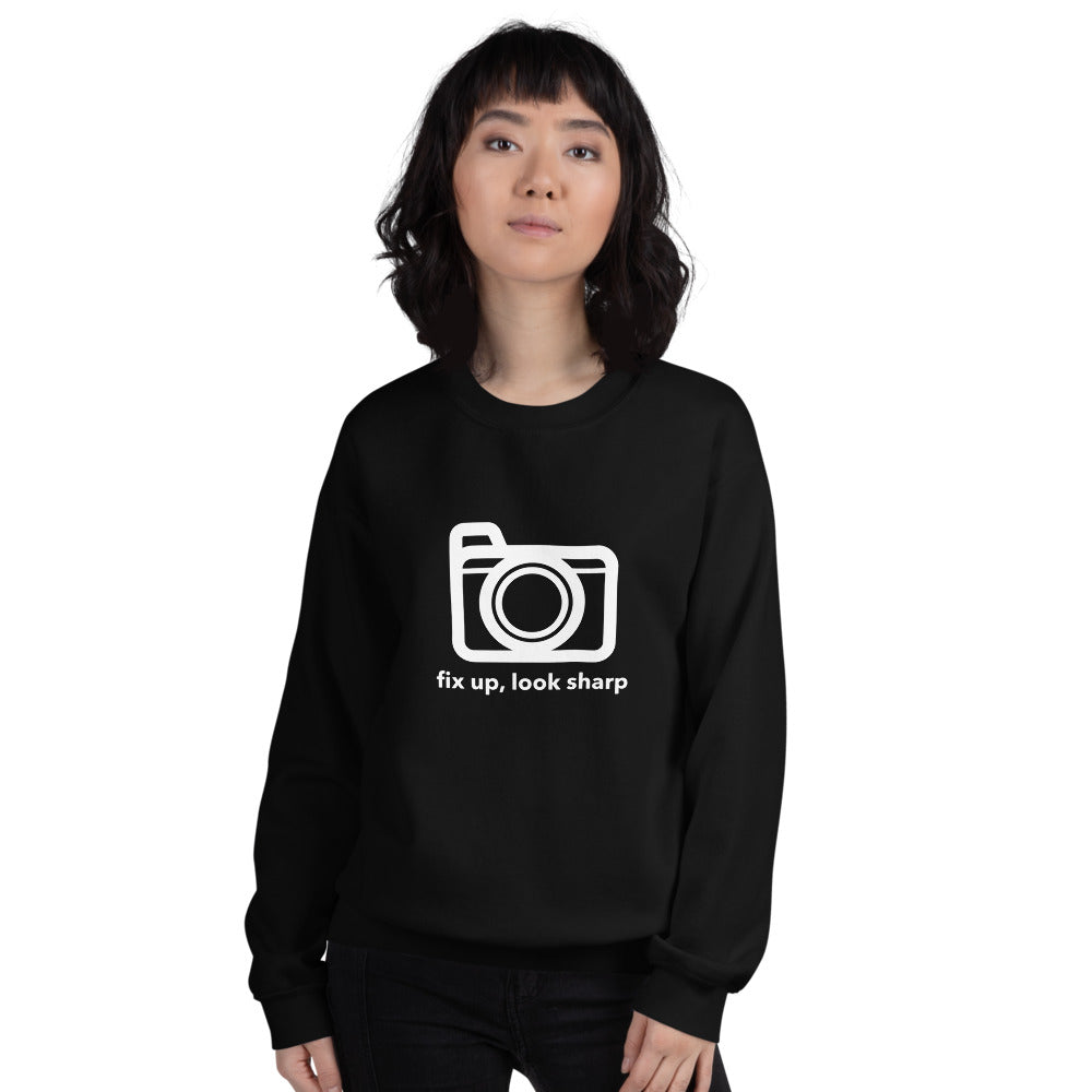 Fix up, Look Sharp Print - Sweatshirt - RealBigEnvelope