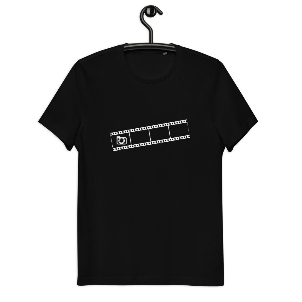 Film Photography B/W - Unisex Organic Cotton T-Shirt - RealBigEnvelope