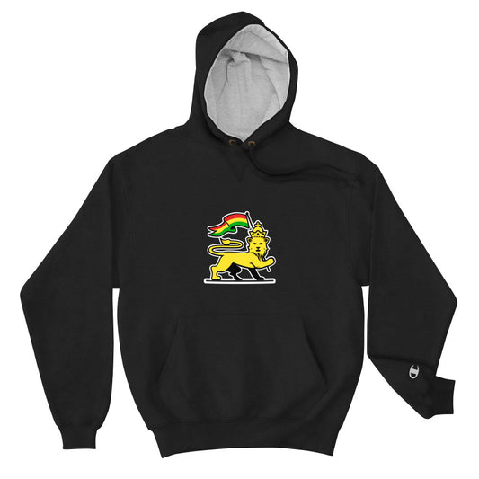Lion Lion Champion Hoodie - RealBigEnvelope