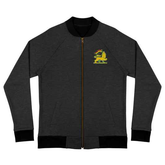 Lion Lion Bomber Jacket Embroidered - RealBigEnvelope