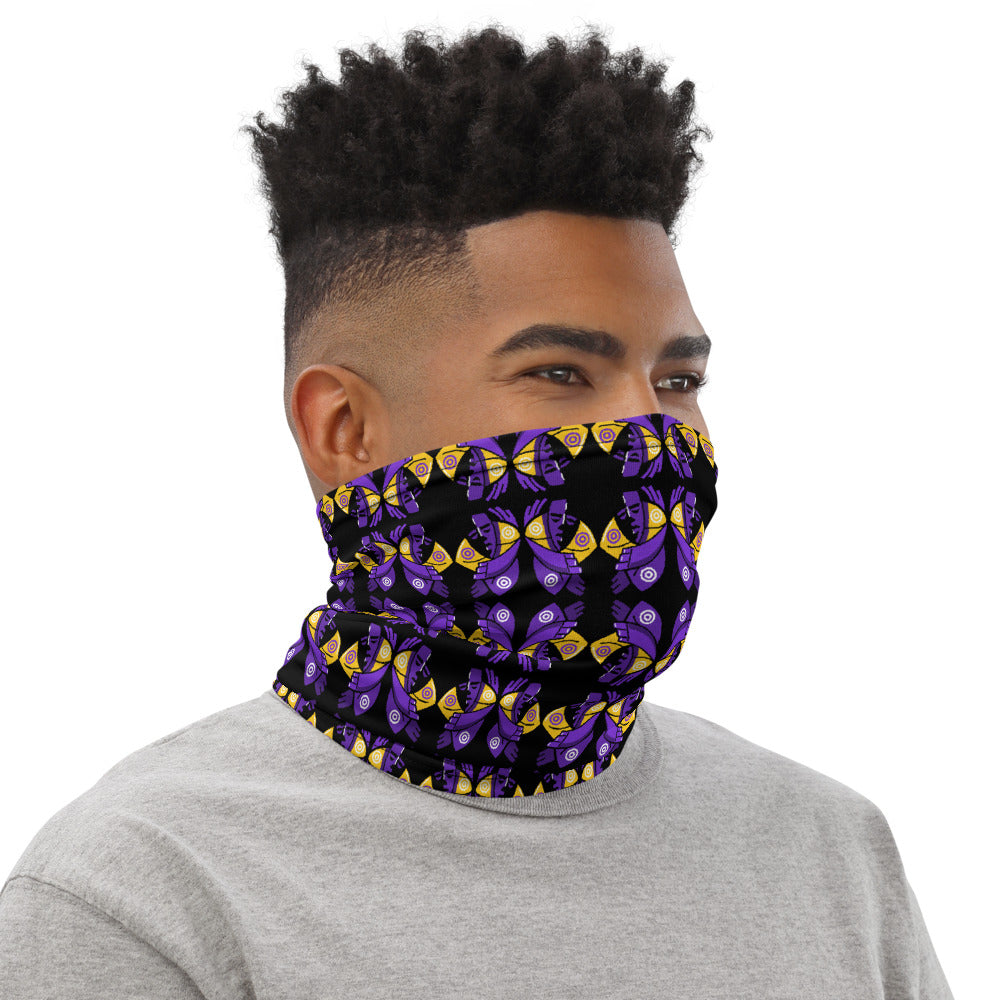 Sleeping Manga Design Neck Gaiter