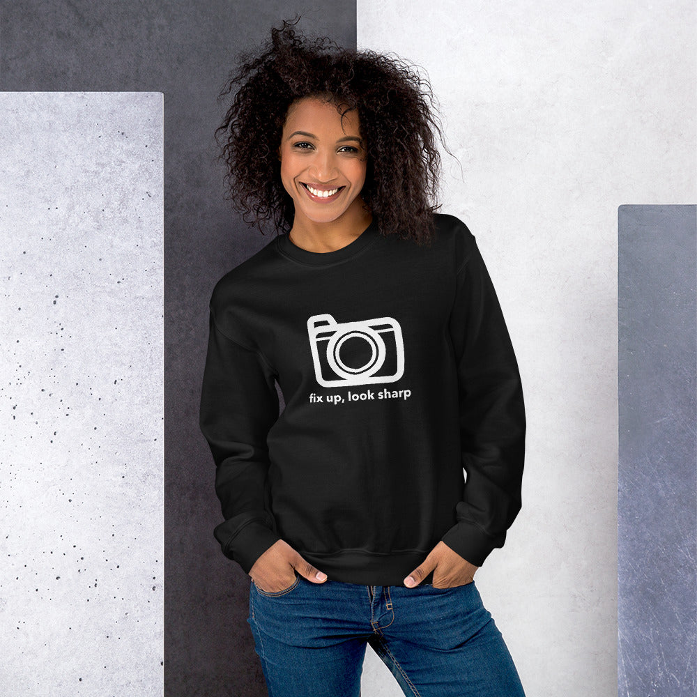 Fix up, Look Sharp Print - Sweatshirt - RealBigEnvelope