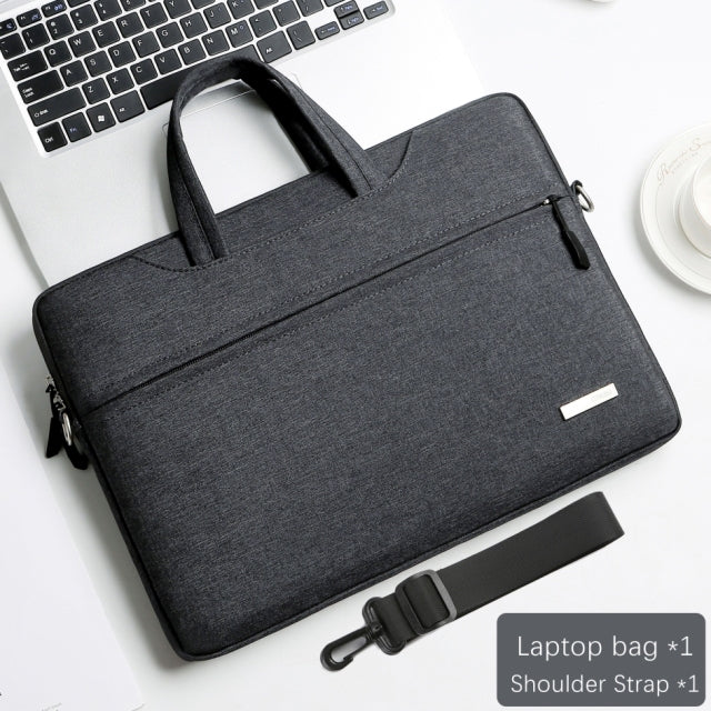 Laptop Bag Sleeve Case 12 13.3 15.6 14 inch Shoulder Notebook bag For Macbook Air Pro M1 Lenovo Dell Huawei handbag Briefcase