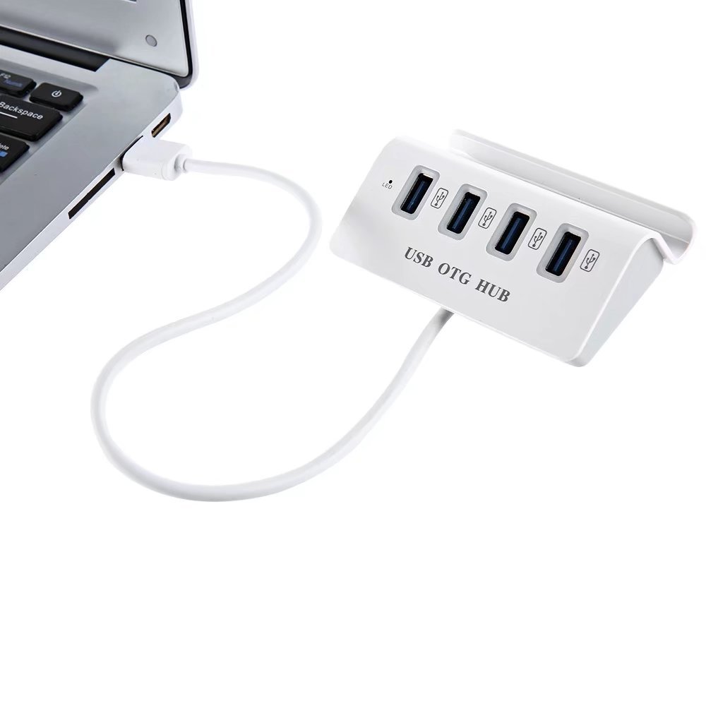 in 1 USB OTG Hub Phone Holder with Micro USB Head - RealBigEnvelope