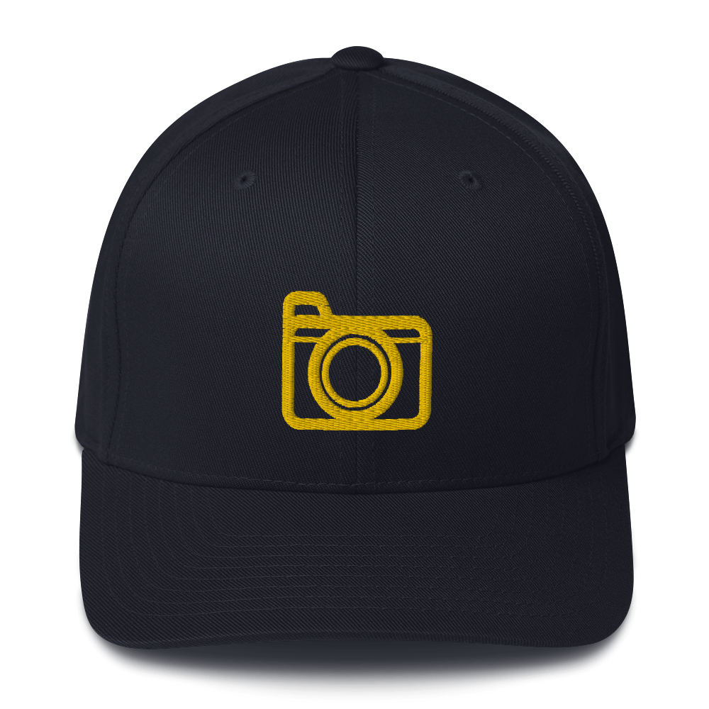 Camera Logo - Structured Twill Cap - RealBigEnvelope