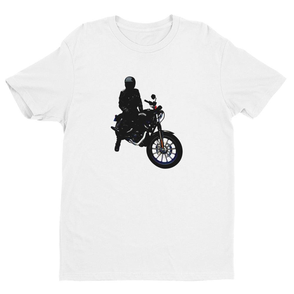 Sports Harley Davidson Print Short Sleeve T-shirt - RealBigEnvelope