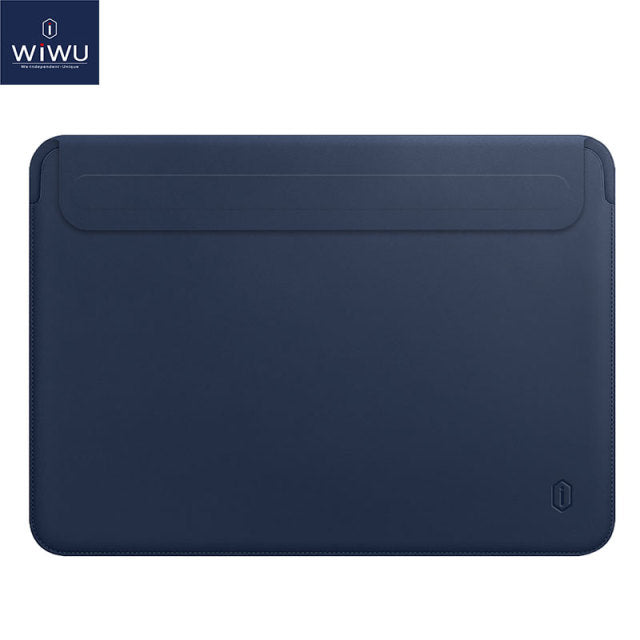 WiWU New Laptop Sleeve for MacBook Air 13 Case A2337 A2179 Pro 13 A2338 Waterproof Leather Laptop Bag for MacBook Pro 14 A2442
